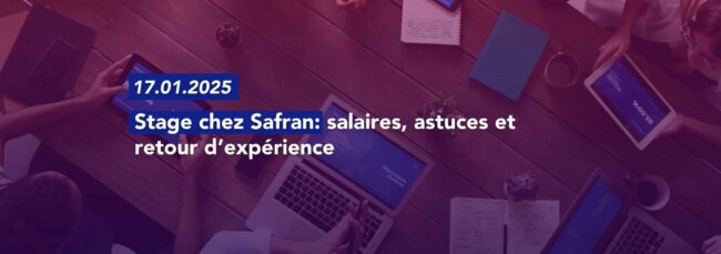Stage chez Safran