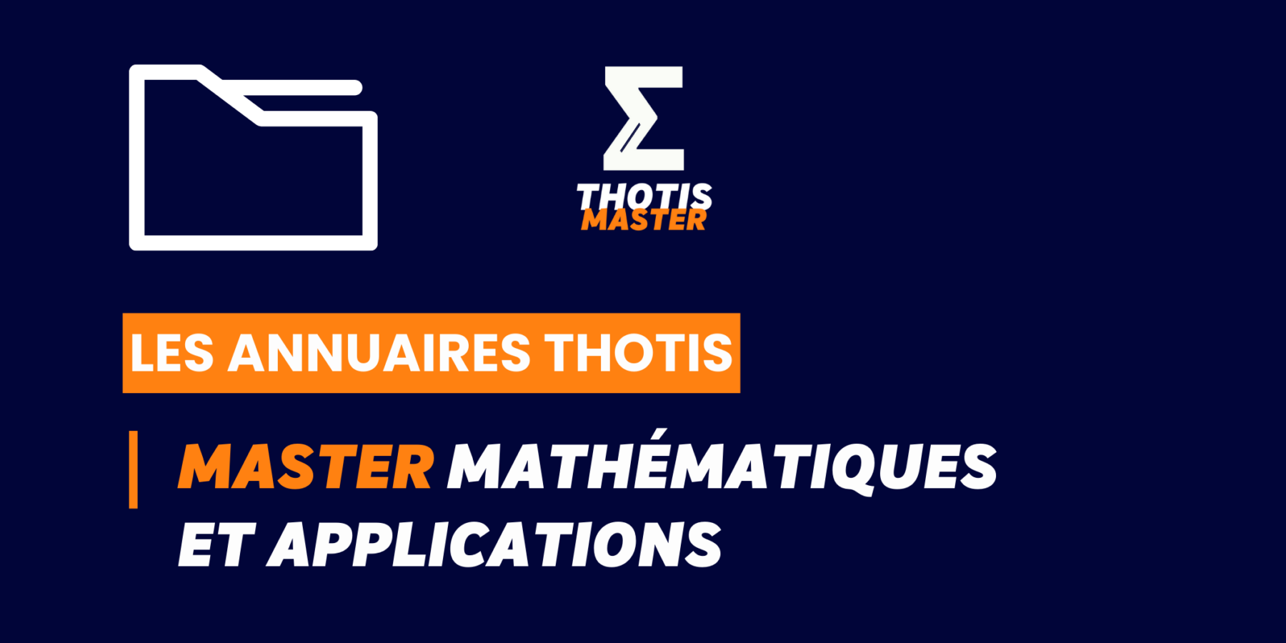MASTER_Mathématiques et Applications_Annuaire_Thotis