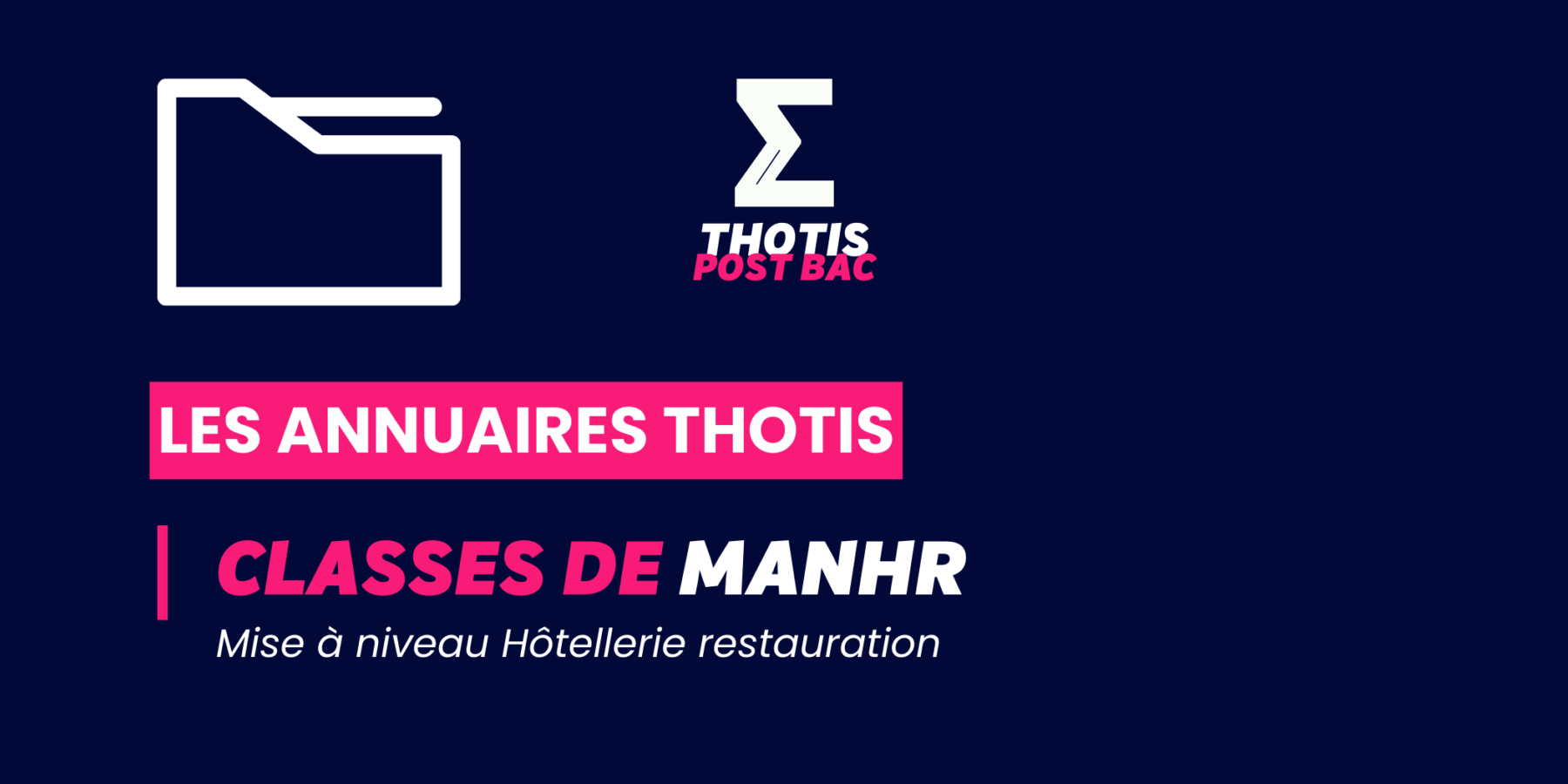 Classes de MANHR_Annuaire_Thotis Classes de MANHR_Annuaire_Thotis