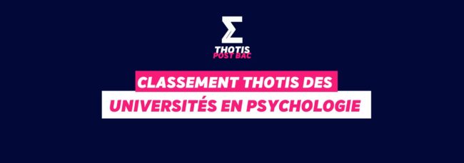 Classement université en psychologie