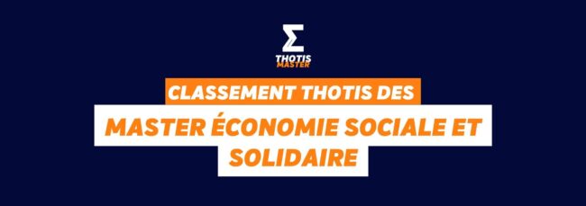 Annuaire master Économie sociale et solidaire