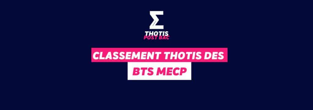 Classement Thotis des BTS MECP