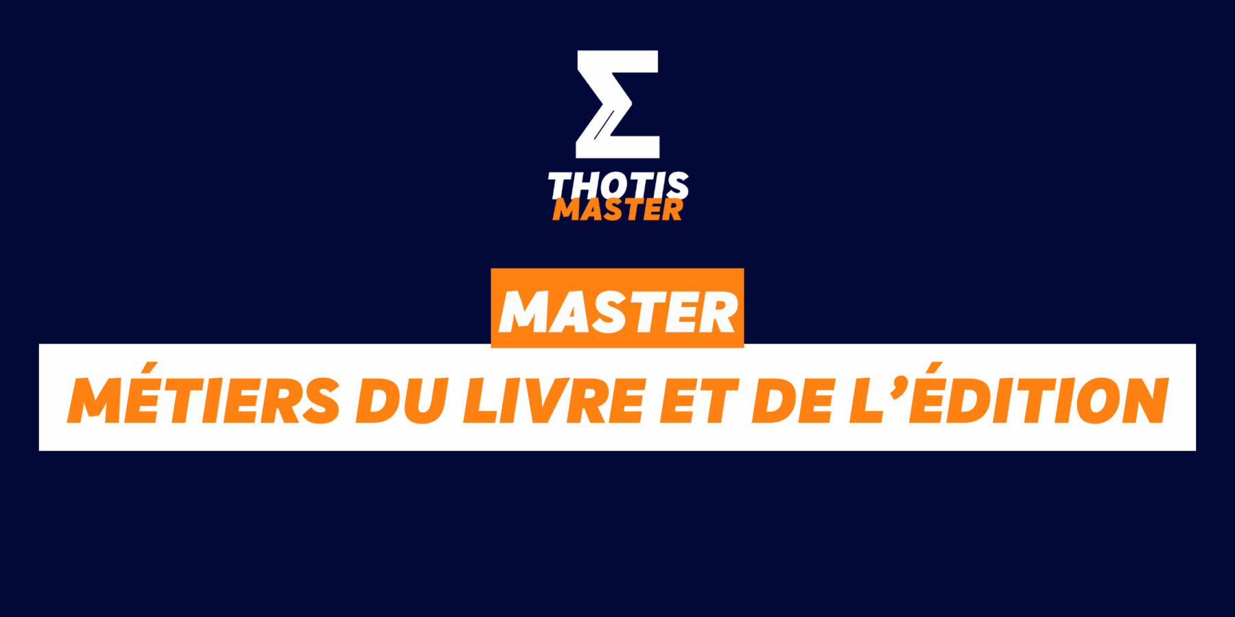 master métiers du livre et de l’édition